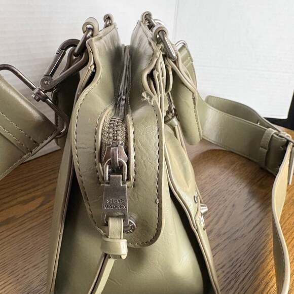 Steve Madden BRHEN Oatmilk Satchel - Picture 6 of 10